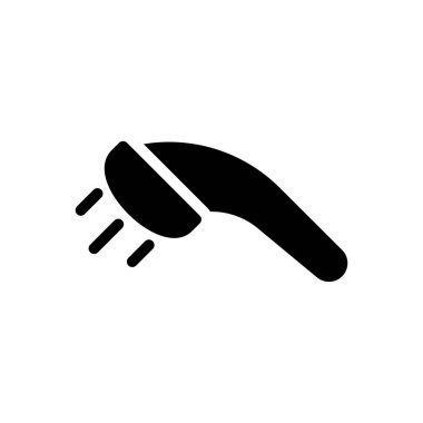 su vektörü kabartması düz simge