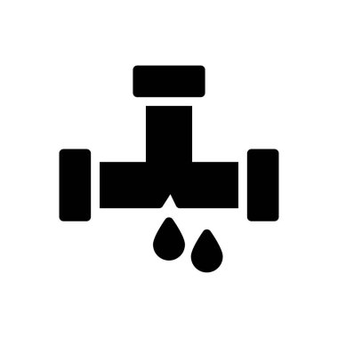 Kırık vektör sembolü düz simgesi