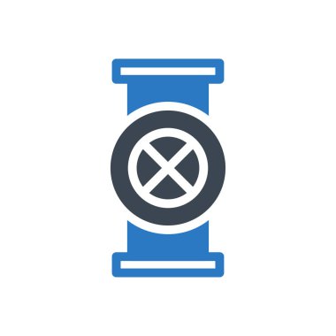 boru vektörü renk simgesi