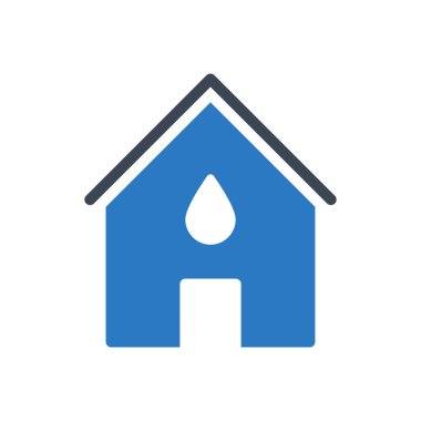 ev vektörü renk simgesi