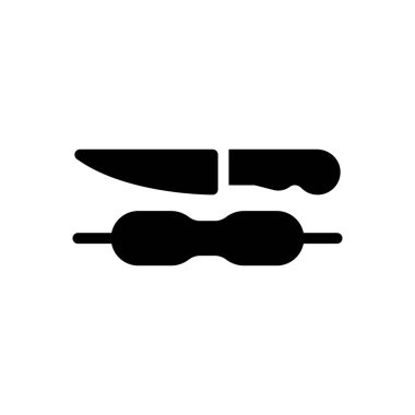 Çömlek vektörü sembolü düz simgesi