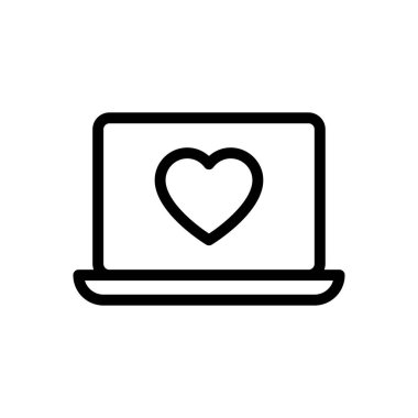 tarih vektörü ince çizgi simgesi