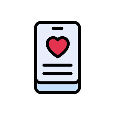 tarih vektörü düz renk simgesi