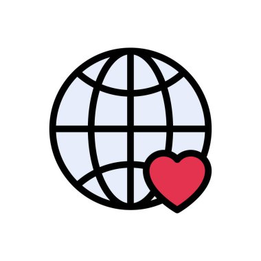 genel vektör düz renk simgesi