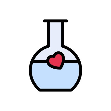 tarih vektörü düz renk simgesi