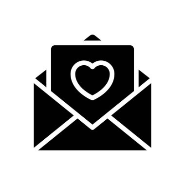 ileti vektörü düz simgesi