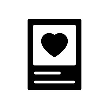 harf vektör düz simgesi