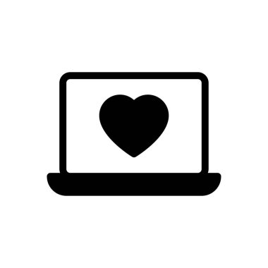 tarih vektörü glyph düz simgesi