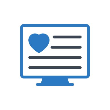 çevrimiçi vektör renk simgesi