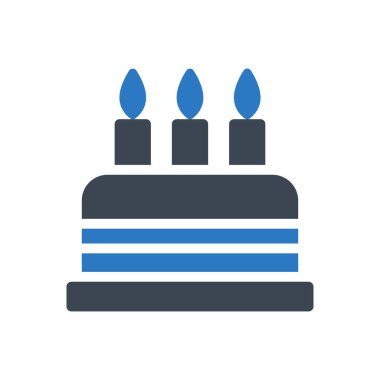 kek vektörü renk simgesi