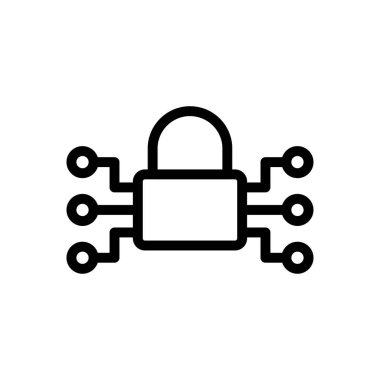 vektör ince çizgi simgesini paylaş