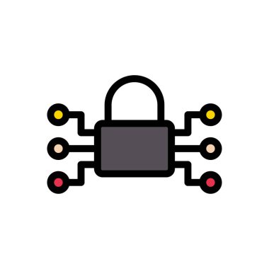 paylaşım vektörü düz renk simgesi