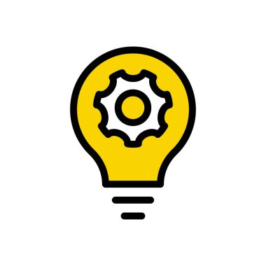 yaratıcı vektör düz renk simgesi