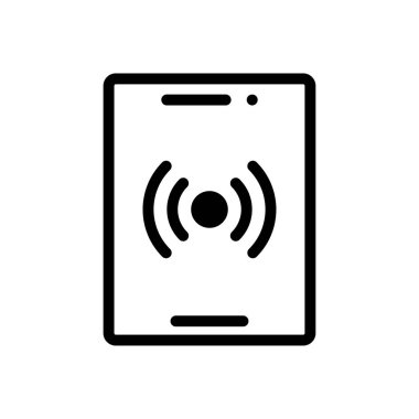 mobil vektör düz simge