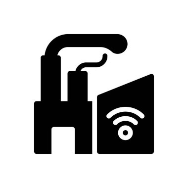 Sektör vektör düz simgesi