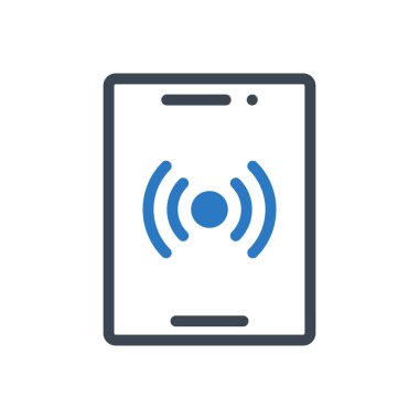 mobil vektör renk simgesi