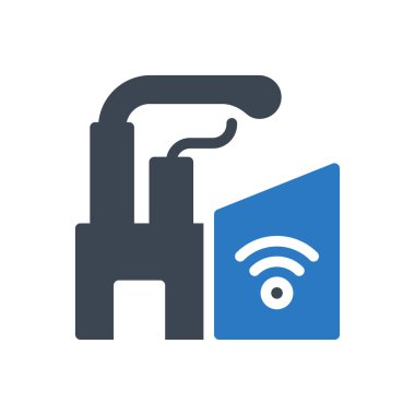 Sektör vektör renk simgesi