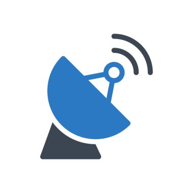 anten vektör renk simgesi