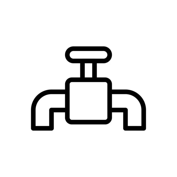 Controle Vector Dunne Lijn Pictogram — Stockvector