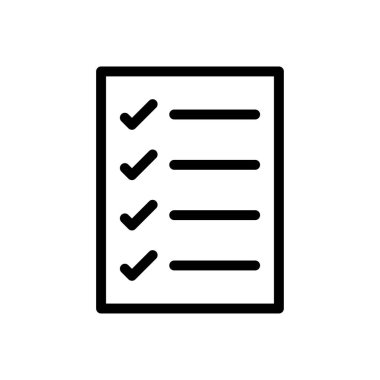 proje vektörü ince çizgi simgesi