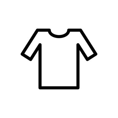 elbise vektörü düz renk simgesi