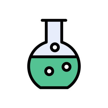 matara vektör düz renk simgesi