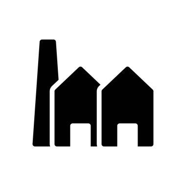 Sektör vektör düz simgesi