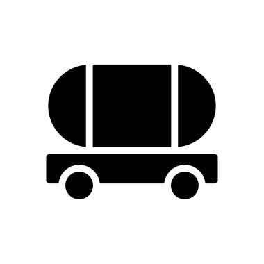 yakıt vektör düz simge