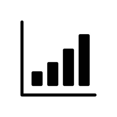 grafik vektör düz simgesi