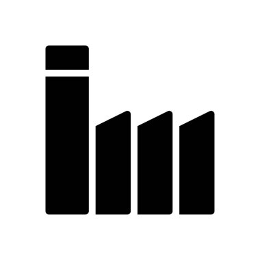 Sektör vektör düz simgesi