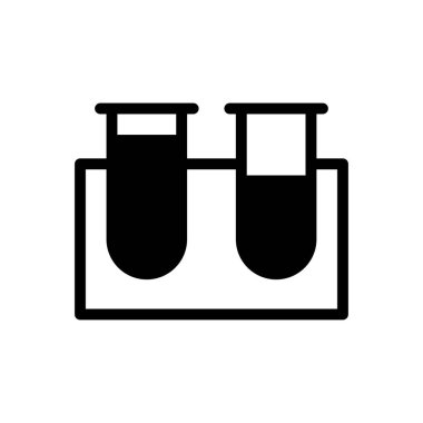 Tüp vektör düz simge