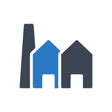 Sektör vektör renk simgesi