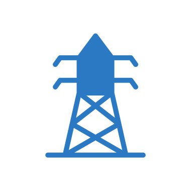 elektrik vektörü renk simgesi