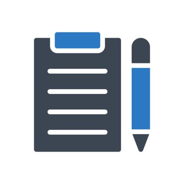 rapor vektör renk simgesi