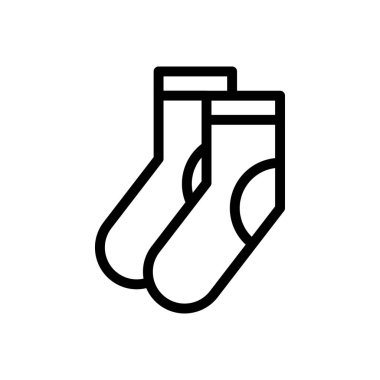 yün vektör ince çizgi simgesi