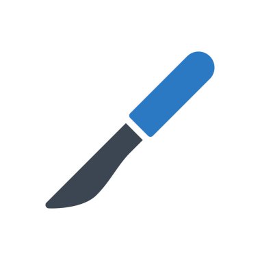 Örgü vektörü kabartma renk simgesi