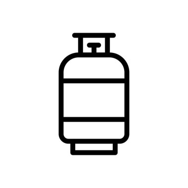 gas  vector thin line icon