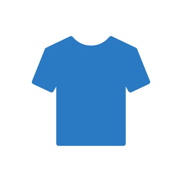 Camisa Vector Glifo Icono Color — Vector de stock