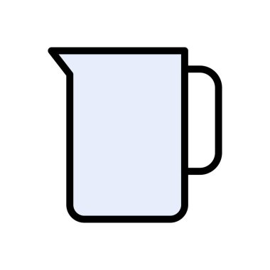 su vektörü düz renk simgesi