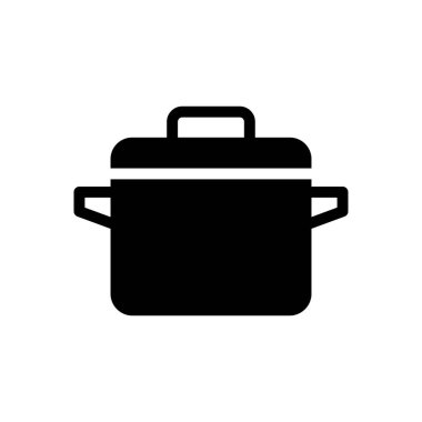 pişirme vektörü düz simgesi