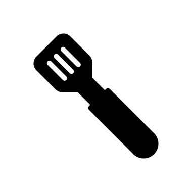 Mutfak vektörü simgesi düz simgesi