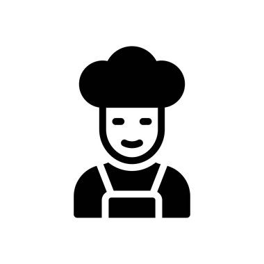 vektör düz simgesini pişir