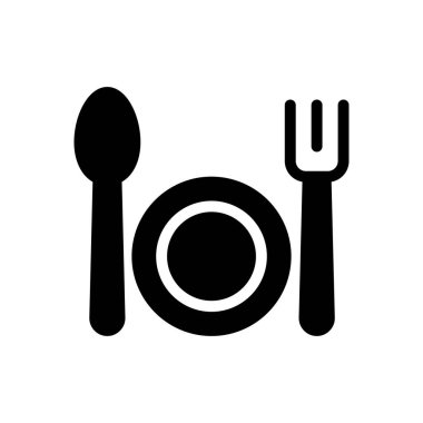 Otel vektör simgesi düz simgesi