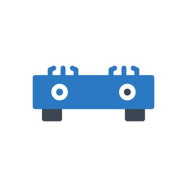 Mutfak vektörü renk simgesi