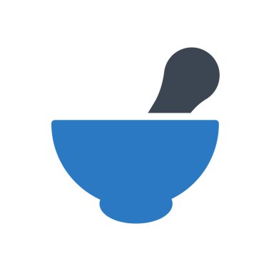 kaşık vektör renk simgesi