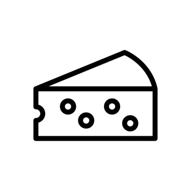 İsviçre vektör ince çizgi simgesi