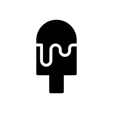 Lolipop vektör düz simgesi