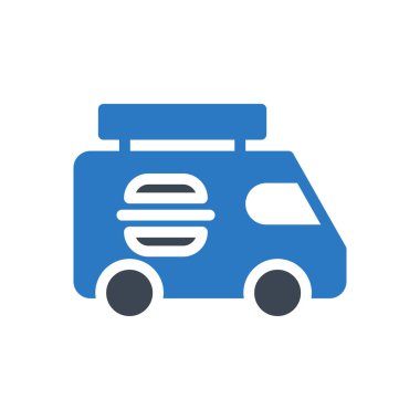 yiyecek vektörü renk simgesi