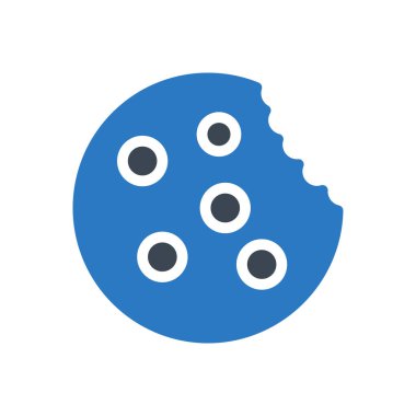 bisküvi vektör renk simgesi