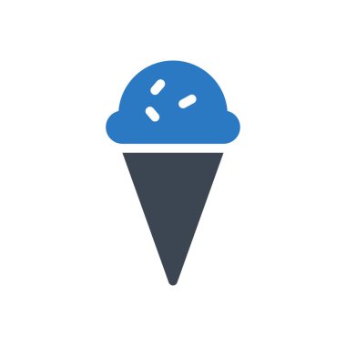 dondurma vektörü renk simgesi